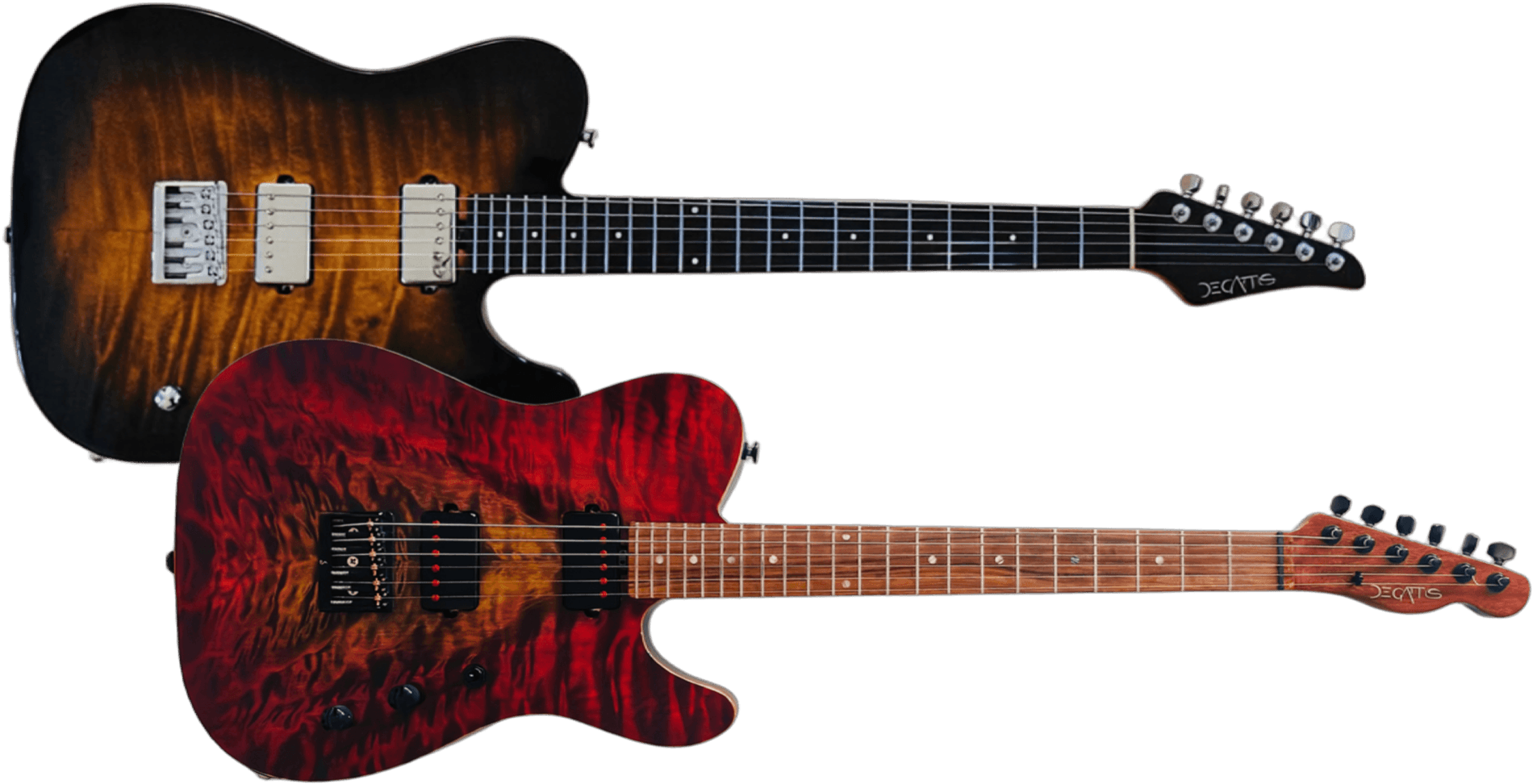 Tele Modern — Gitarre von De Gattis, das ganze Instrument
